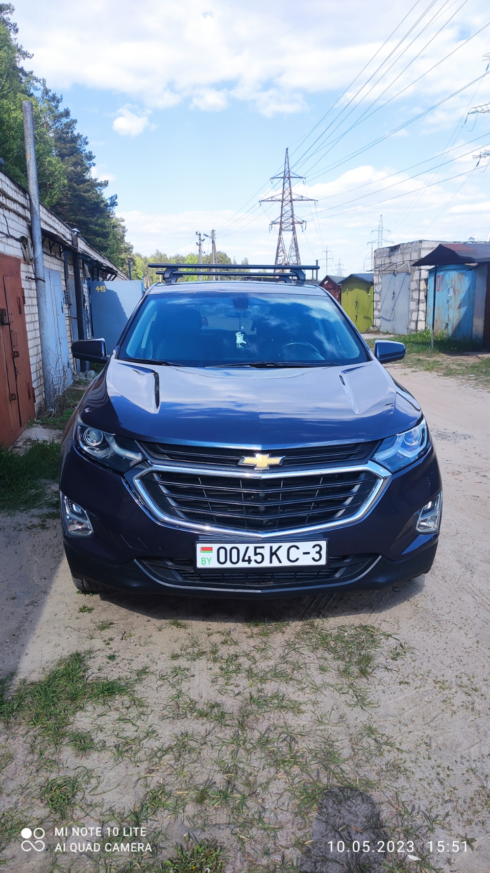 Багажник на крышу Chevrolet Equinox ЕвроДеталь — Chevrolet Equinox (3G),  1,5 л, 2017 года | аксессуары | DRIVE2