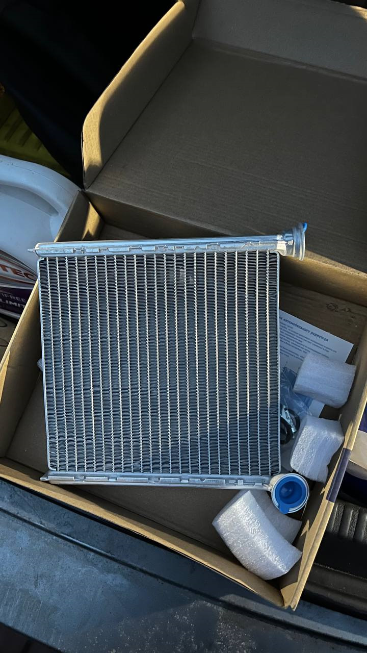 Новый радиатор — Skoda Octavia A7 Mk3