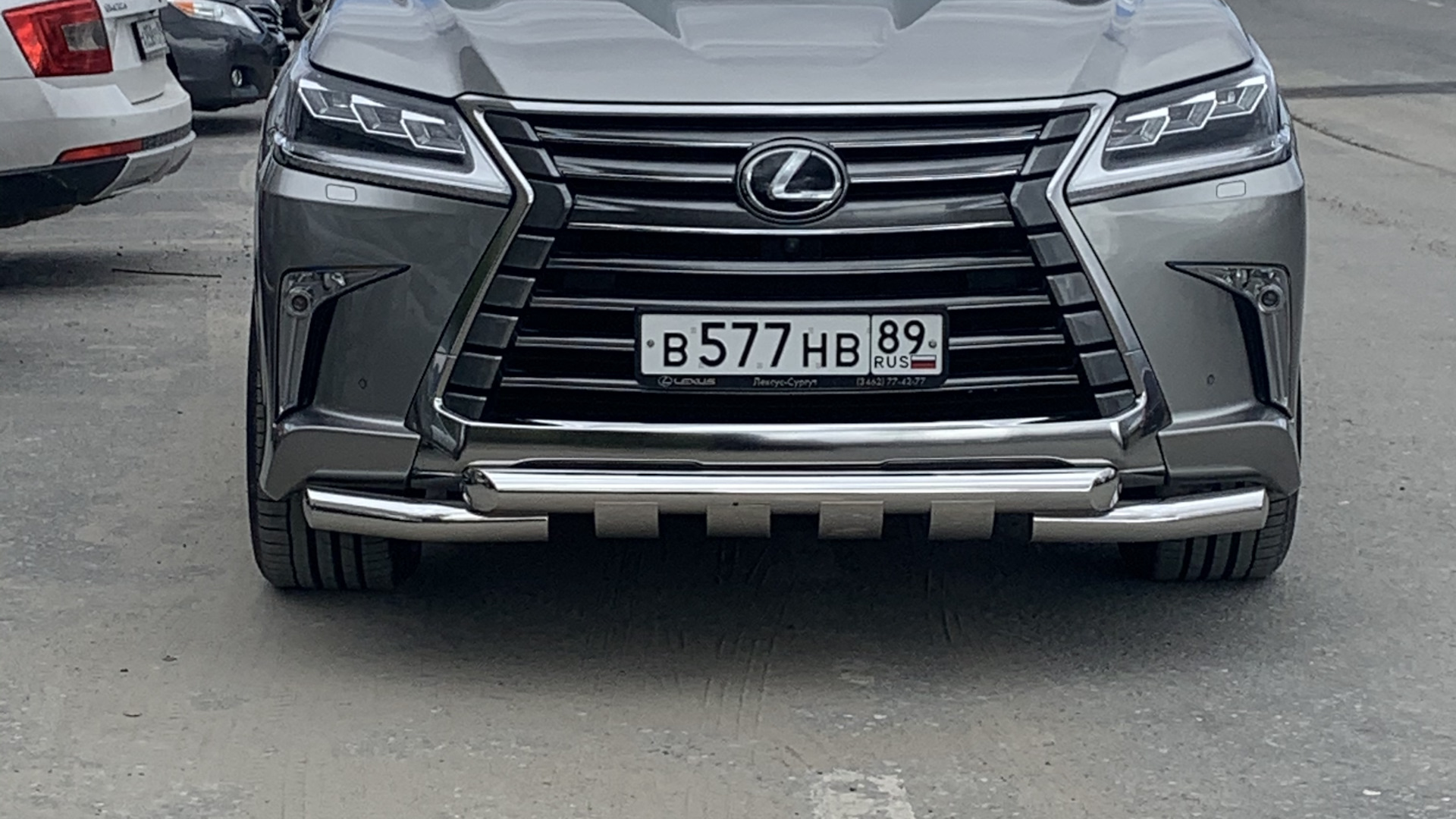 Lexus LX (URJ200/URJ201) 4.5 дизельный 2018 | 450D Capuchino Grey🍮🍮 на  DRIVE2