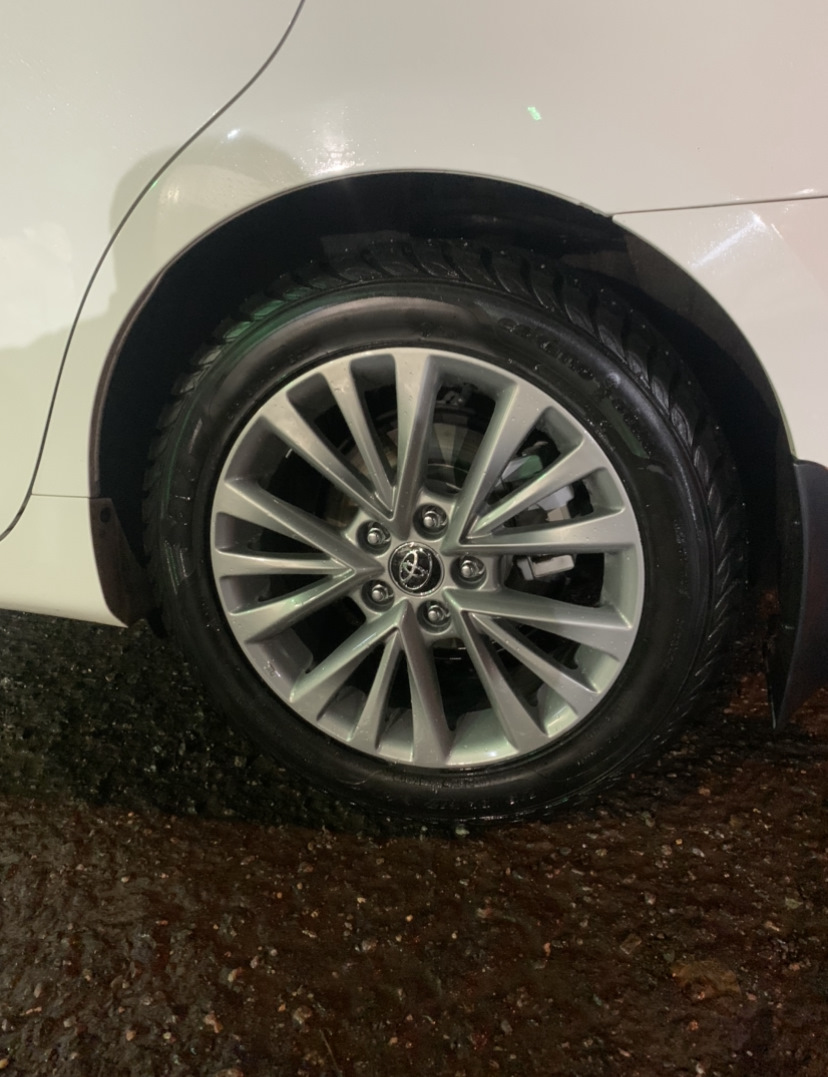 Покраска дисков в светлый графит — Toyota Camry (XV50), 2,5 л, 2017 ...