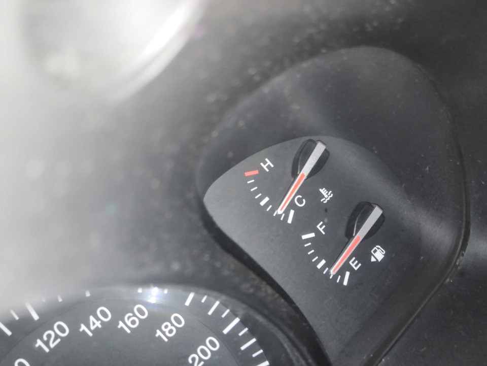 Остывает двигатель в движении — KIA Cerato (1G), 1,6 л, 2008 года ...