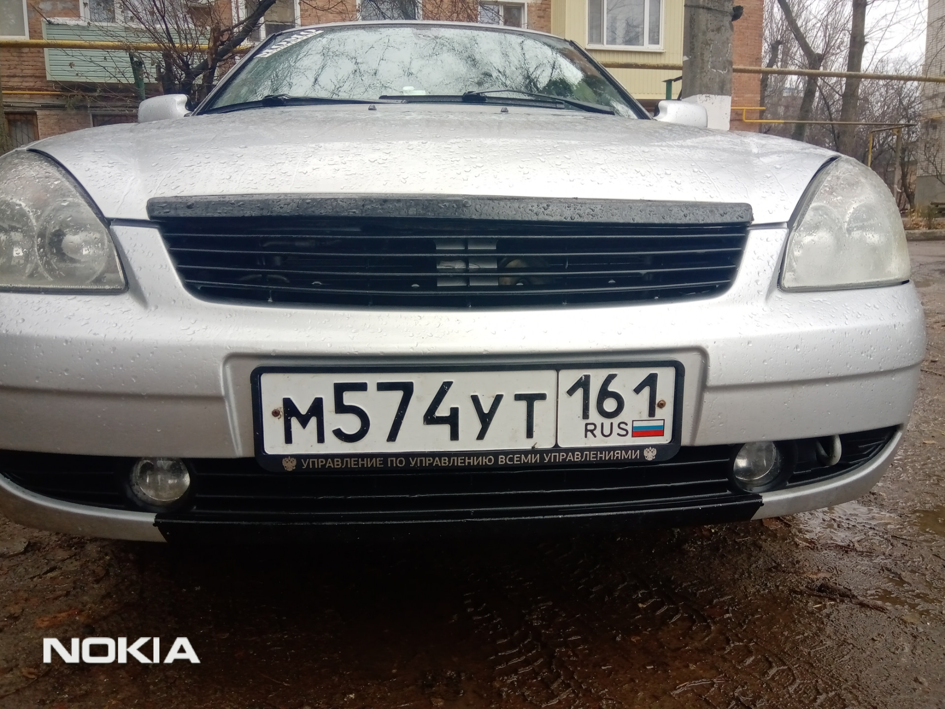 Новая рамка — LADA Приора седан, 1,6 л., 2009 года | аксессуары | DRIVE2