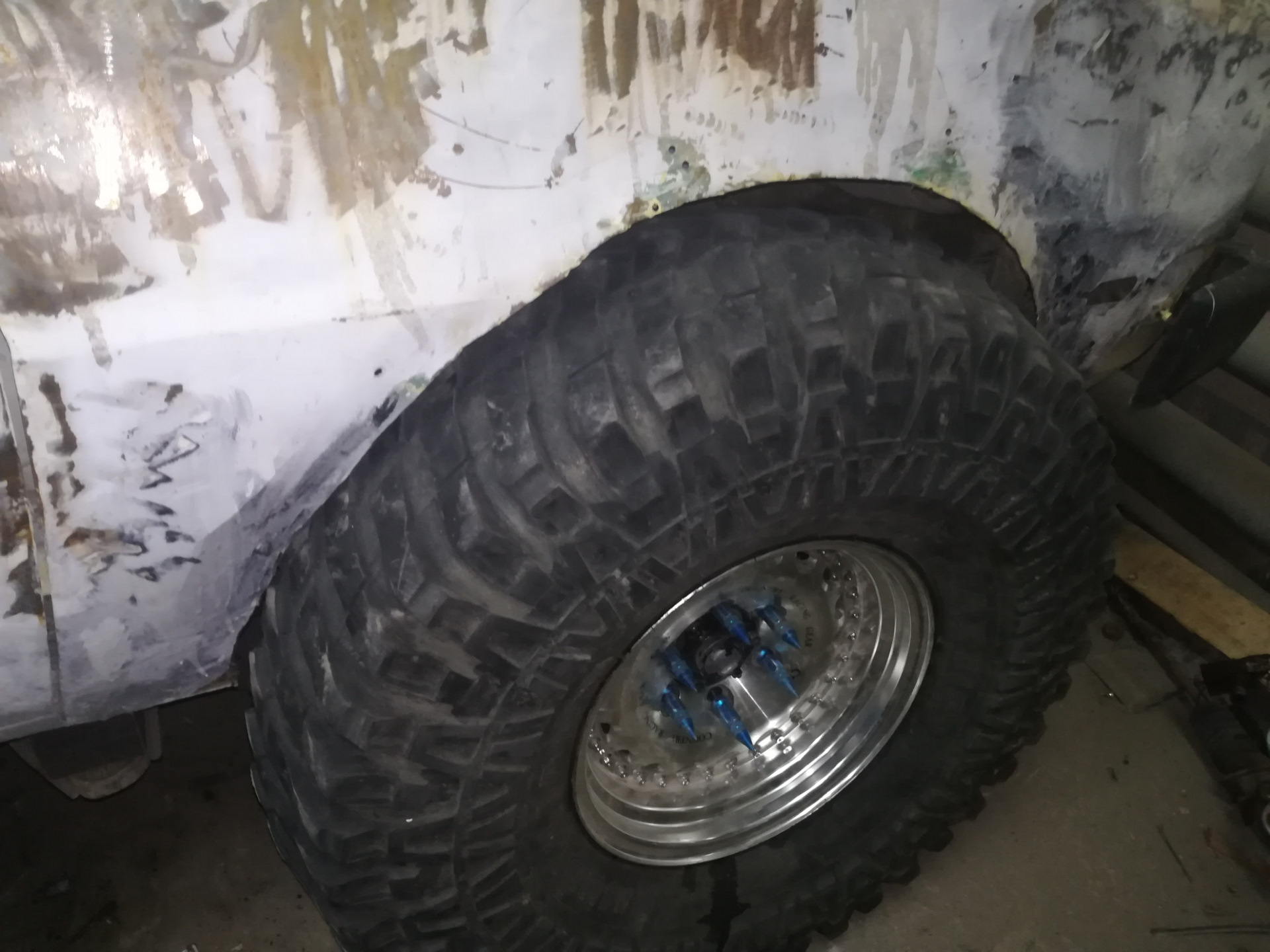 Резина+диски = монстр трак — Mitsubishi L200 (1G), 4,5 л, 1981 года ...