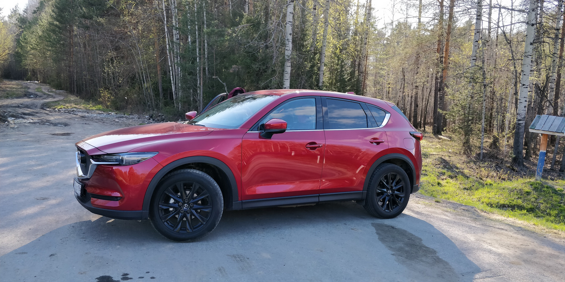 Пост № 17 Нефтеюганск Омск (1200 км) — Mazda CX-5 (2G), 2 л, 2018 года |  путешествие | DRIVE2