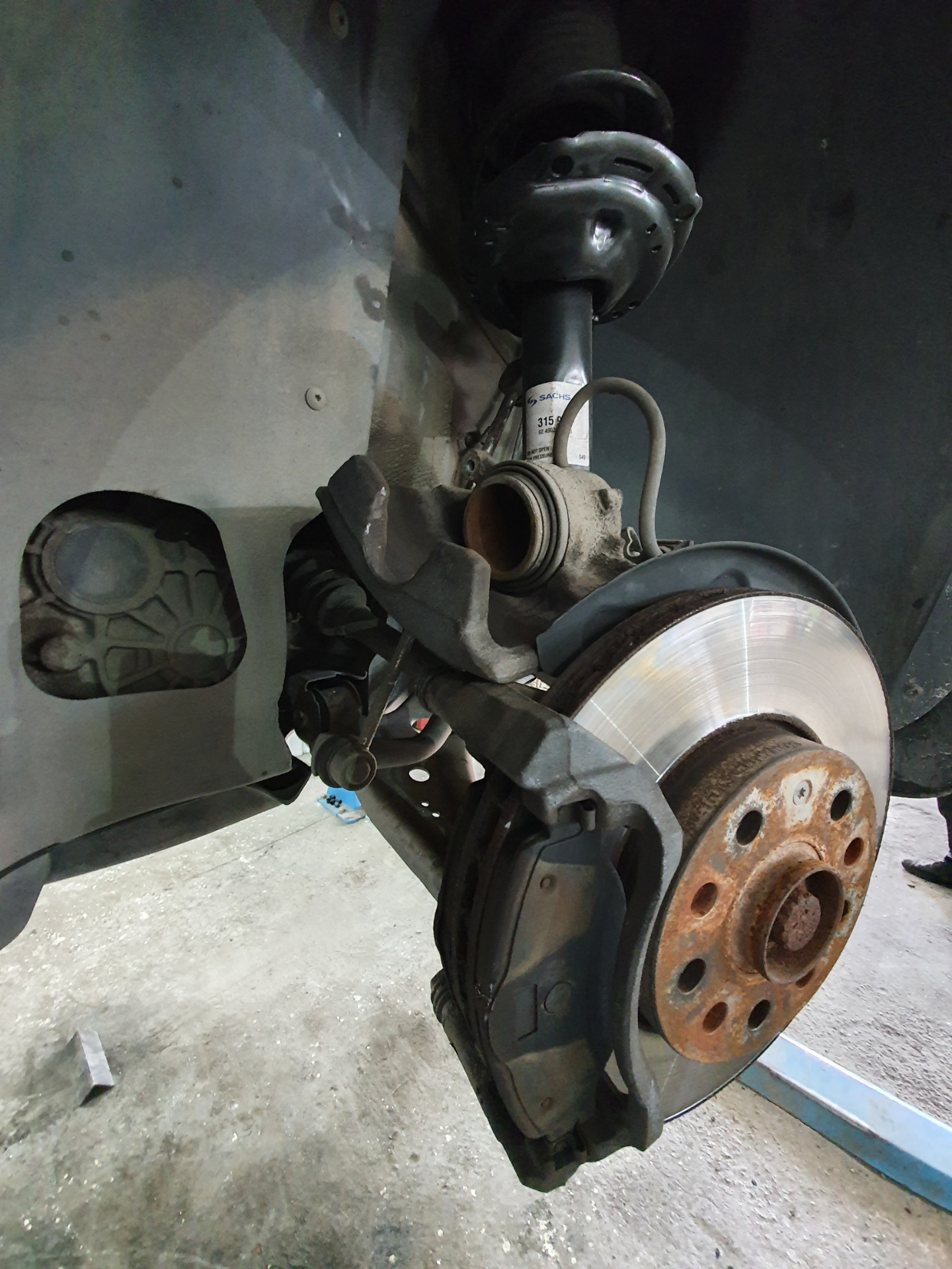 Профилактика тормозной системы Октавия А7 — Skoda Octavia A7 Mk3, 1,4 л ...