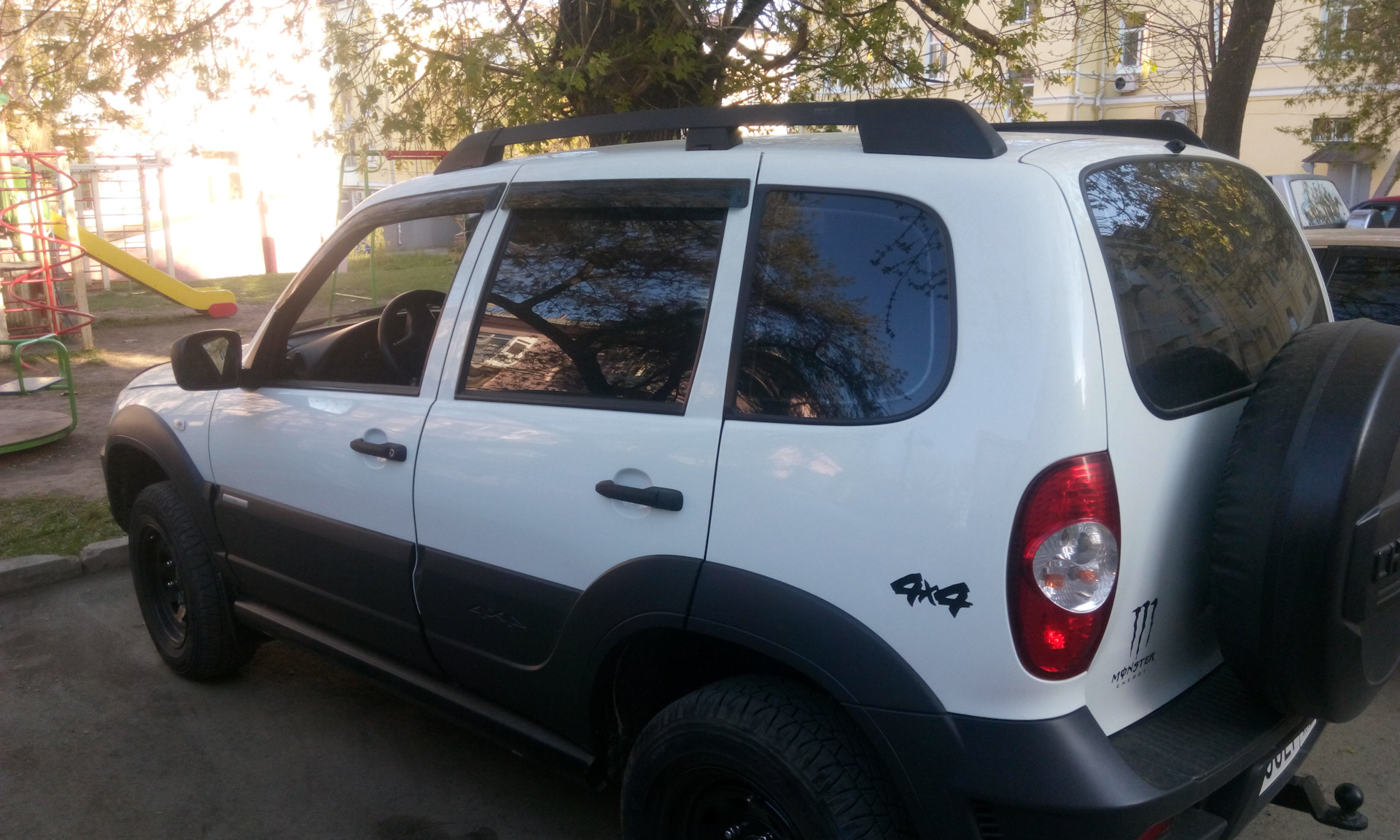 Chevrolet Niva 2007 рейлинги