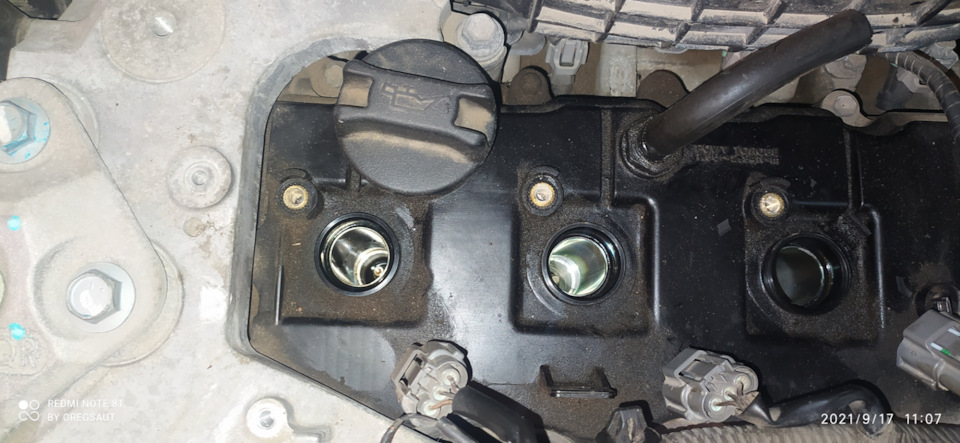 Поиски и Замена трубки Гур, замена сальников св.колодцев, датчиков ...