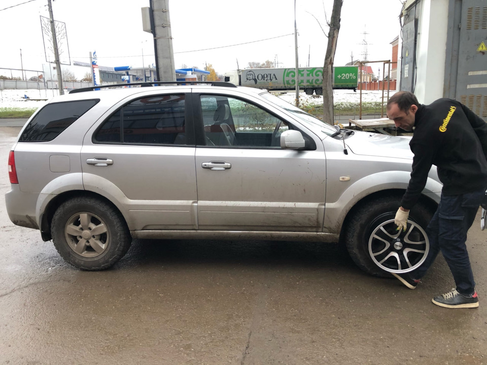 Диски carwell. — KIA Sorento (1G), 2,5 л, 2006 года | колёсные диски ...