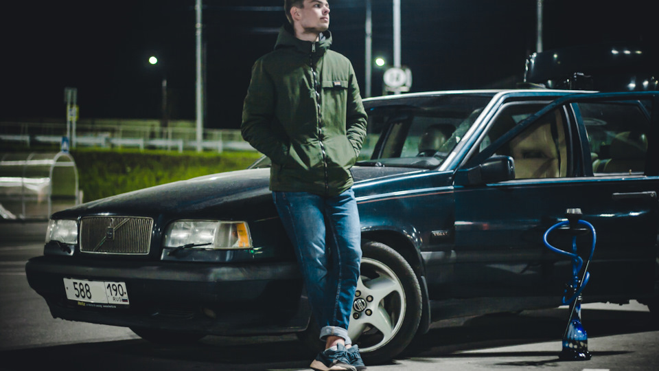 Замена тросов и настройка ручного тормоза. — Volvo 850, 2,3 л, 1995 ...