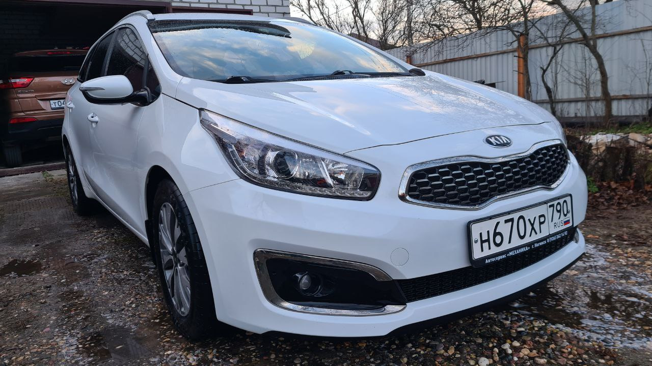 KIA Ceed (2G) 1.6 бензиновый 2018 | Белый вагон на DRIVE2