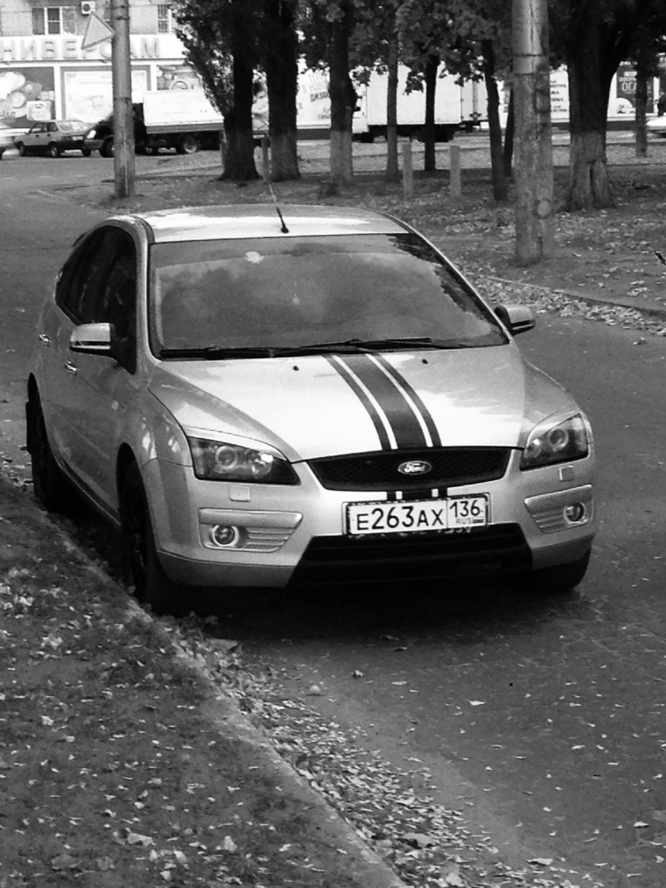 Три полоски-ДПС — Ford Focus II Hatchback, 2 л, 2007 года | аксессуары |  DRIVE2