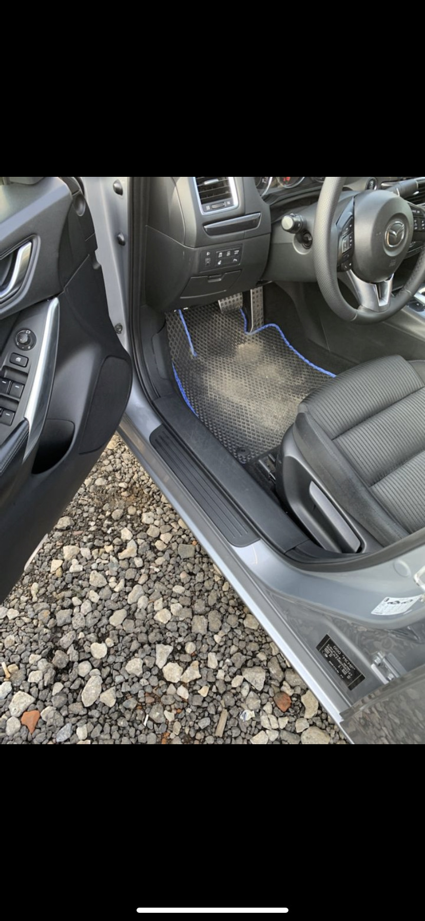 Накладки на пороги от Хендай Гетц — Mazda 6 (3G) GJ, 2,5 л, 2013 года ...