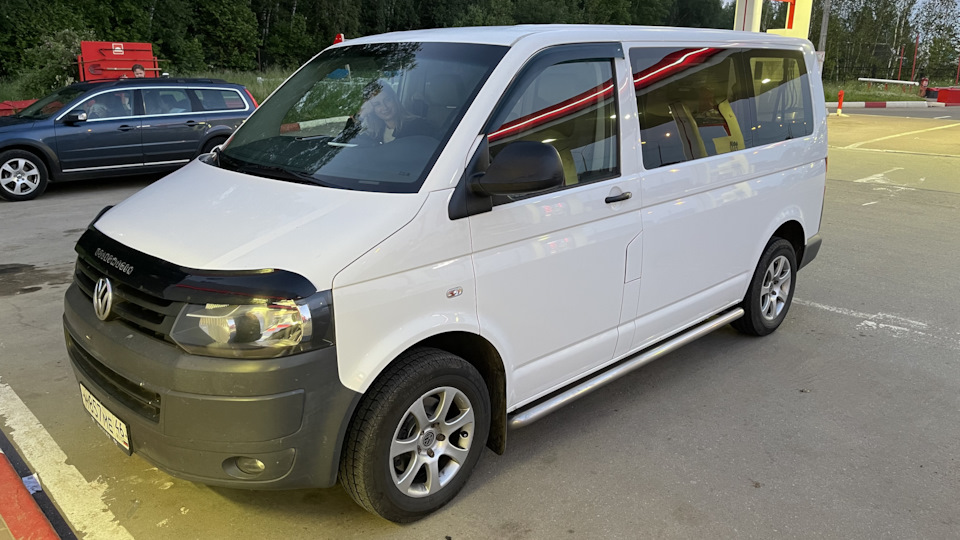 Удалил сажевый фильтр и катализатор. — Volkswagen Transporter T5, 2 л ...