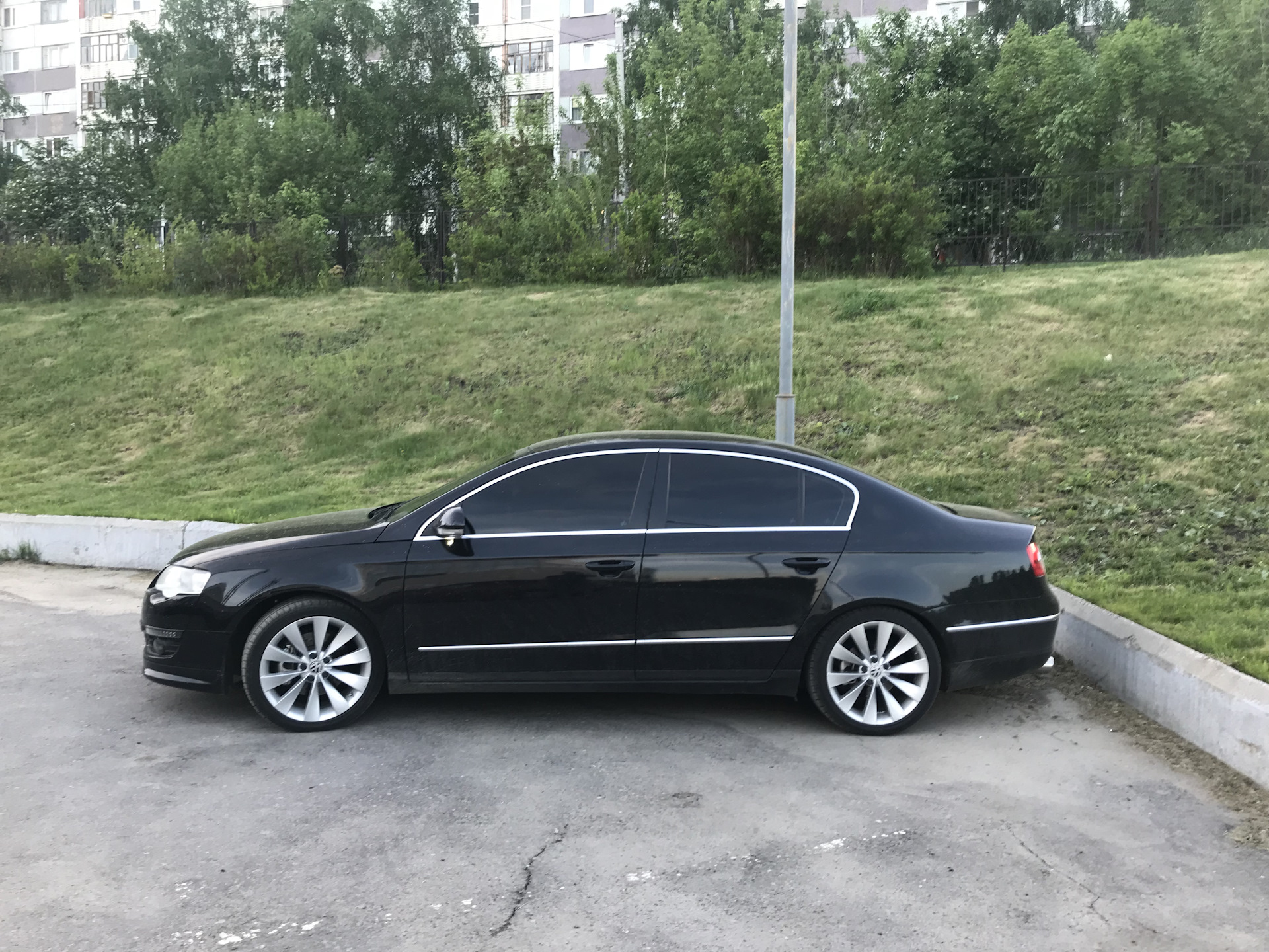 Passat cc b6 черный