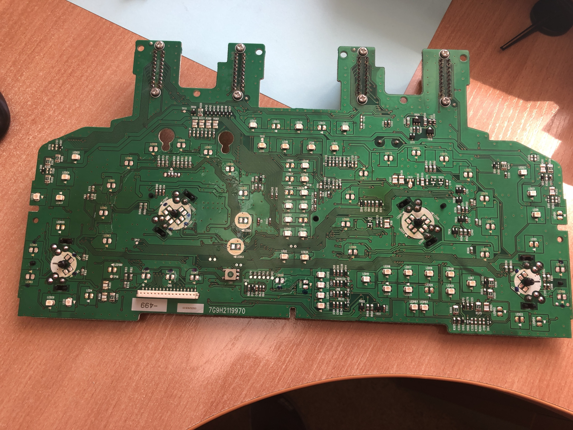 Замена светодиодов в приборной панели — Lexus GX (UZJ120), 4,7 л, 2005 ...