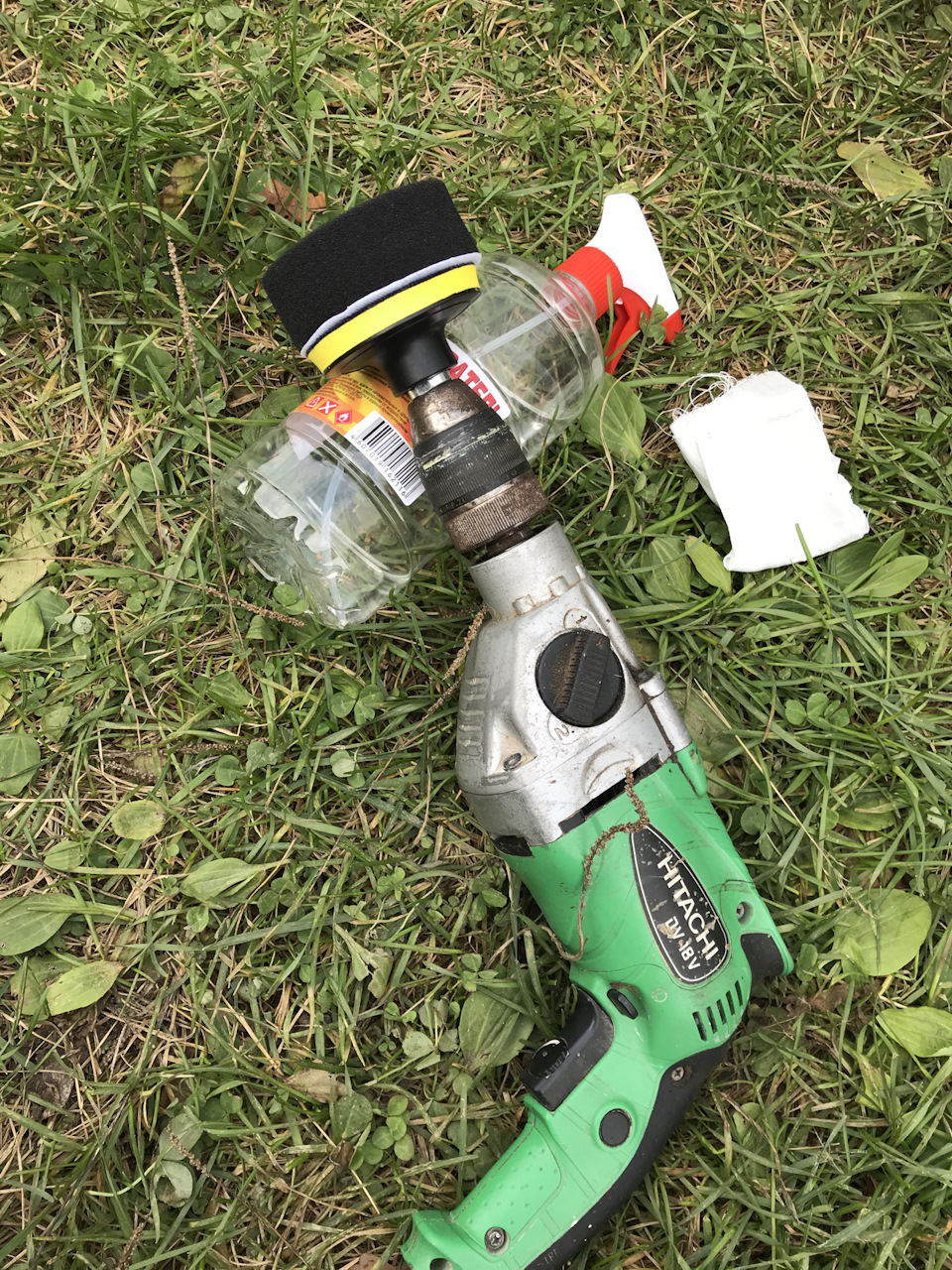 Черный финишный круг — Volkswagen Polo Sedan