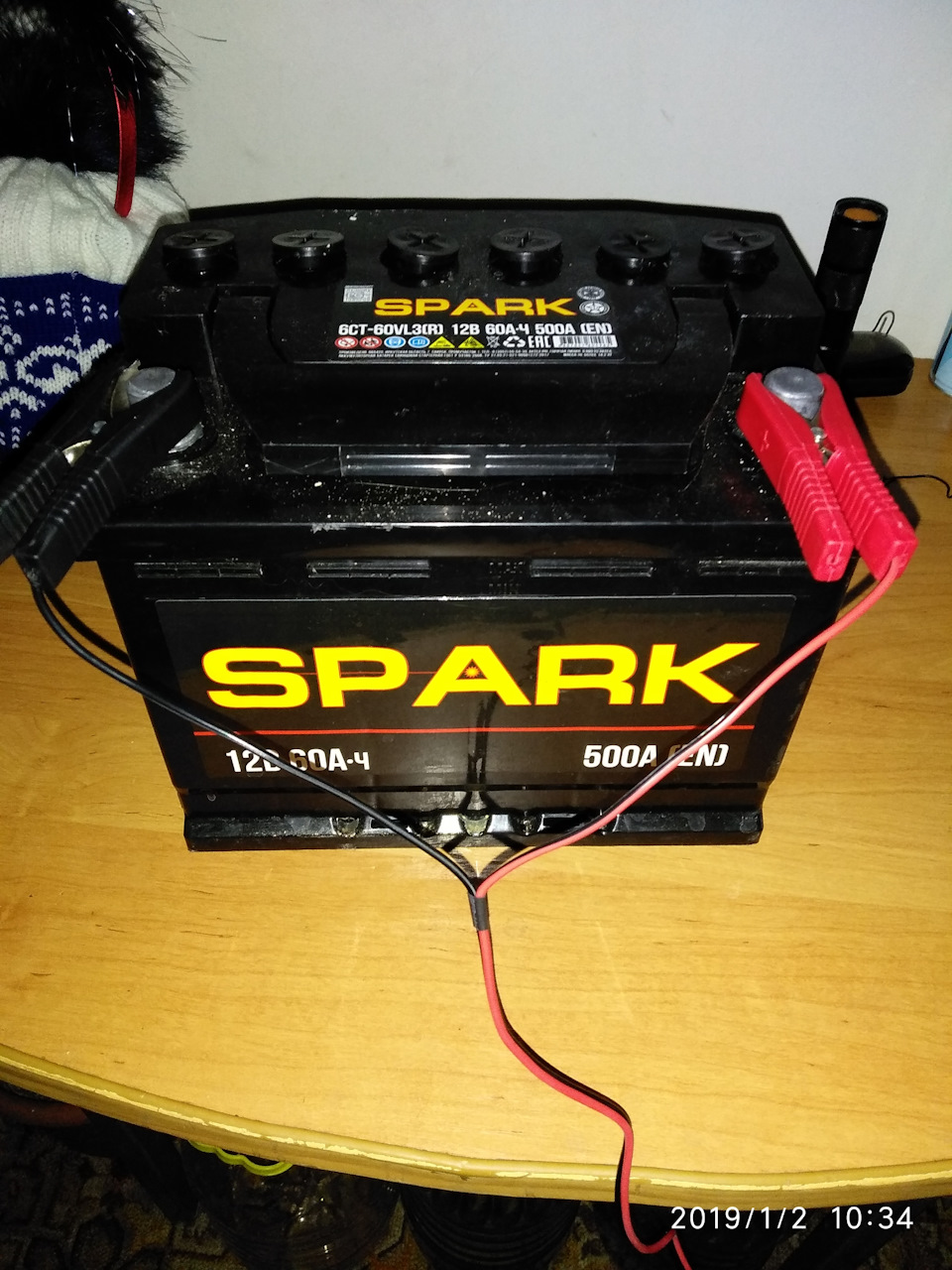 Spark батарея