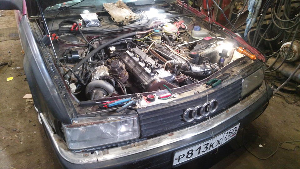 Январь 5.1 на Ауди 200 турбо (5 цилиндров), Вольво 940 турбо, Сиерра 2. ...