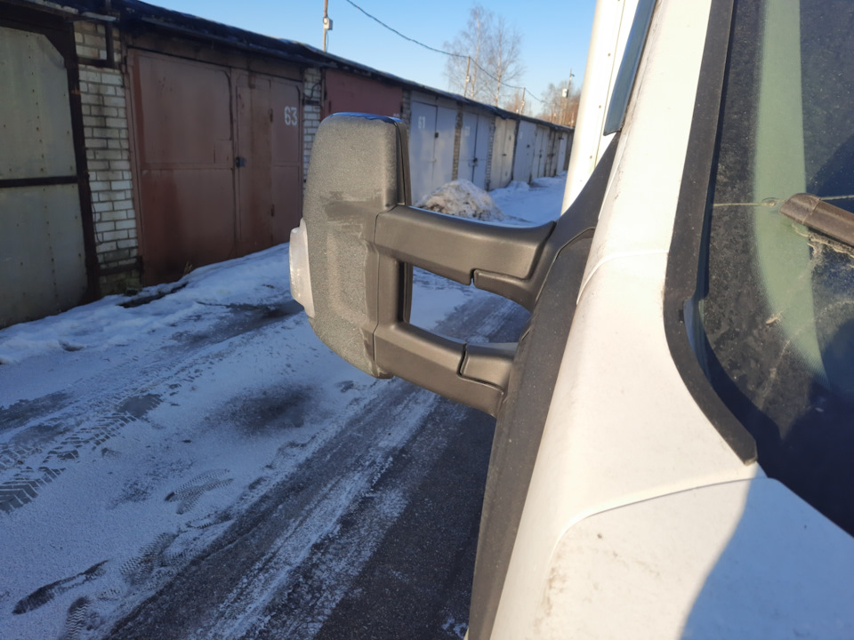 Заглушки на зеркала — Ford Transit (8G), 2,2 л, 2016 года | стайлинг ...