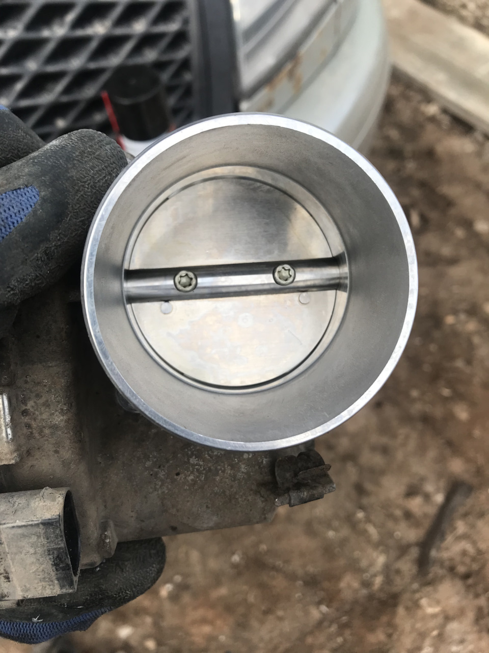 Чистка дроссельной заслонки. — УАЗ Pickup, 2,7 л, 2012 года | плановое ...