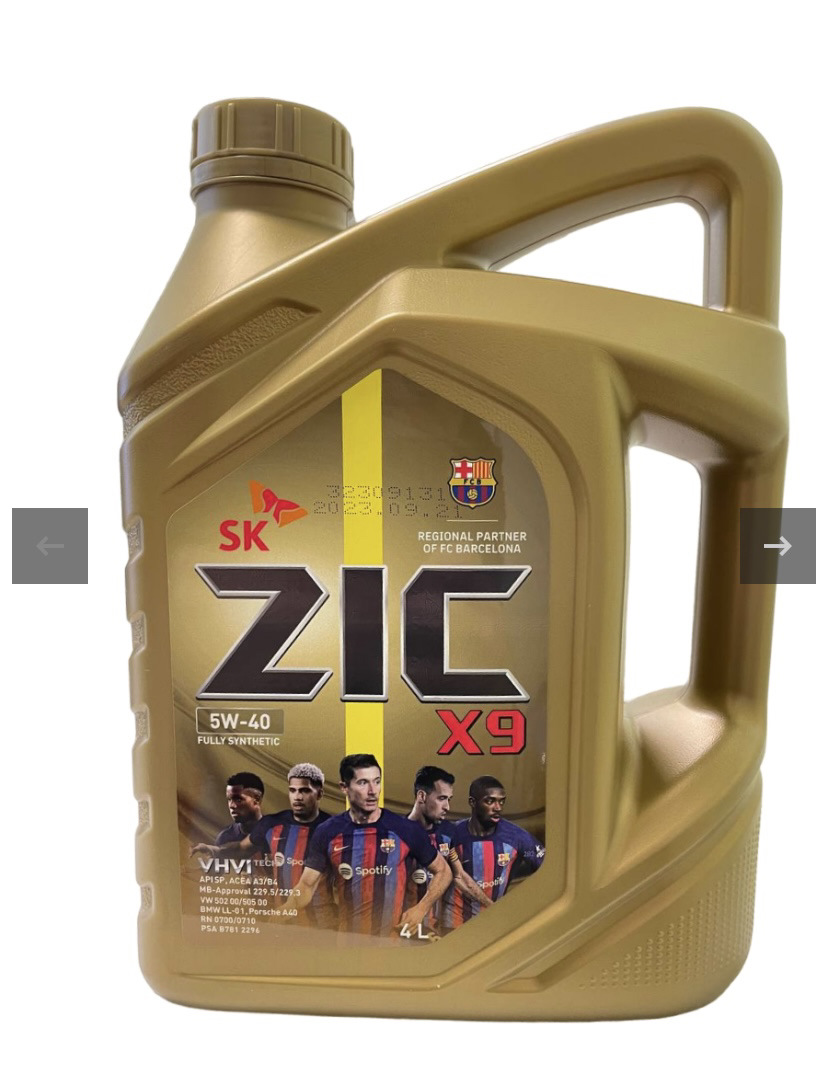 Zic X9 5w 30 A3 B4 Oil Club