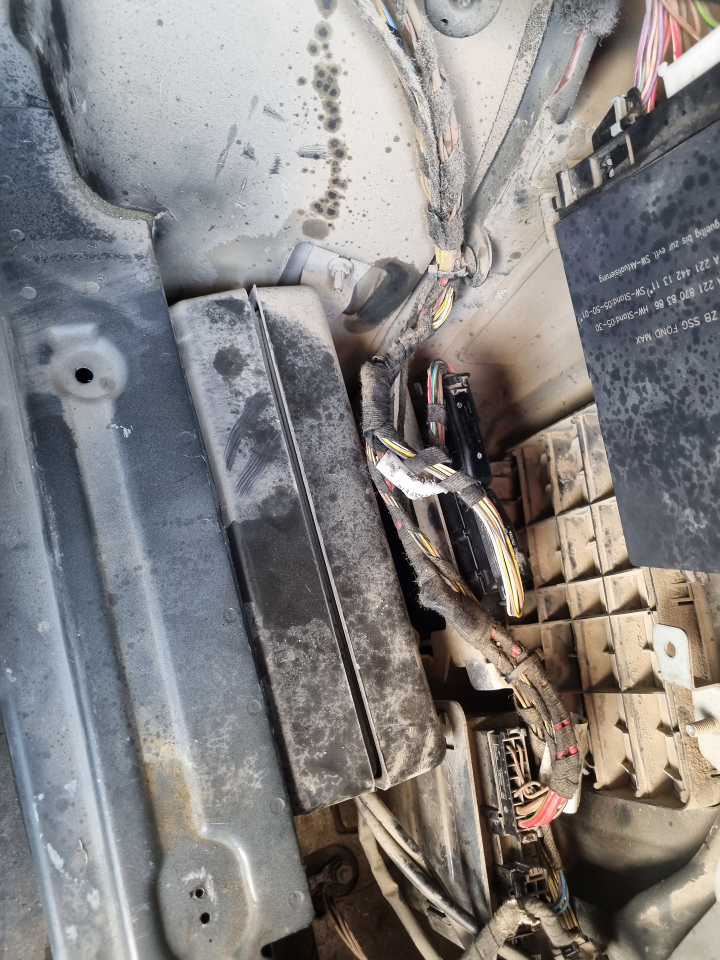 Приводим в порядок парктроник. — Mercedes-Benz S-Class (W221), 3,5 л ...