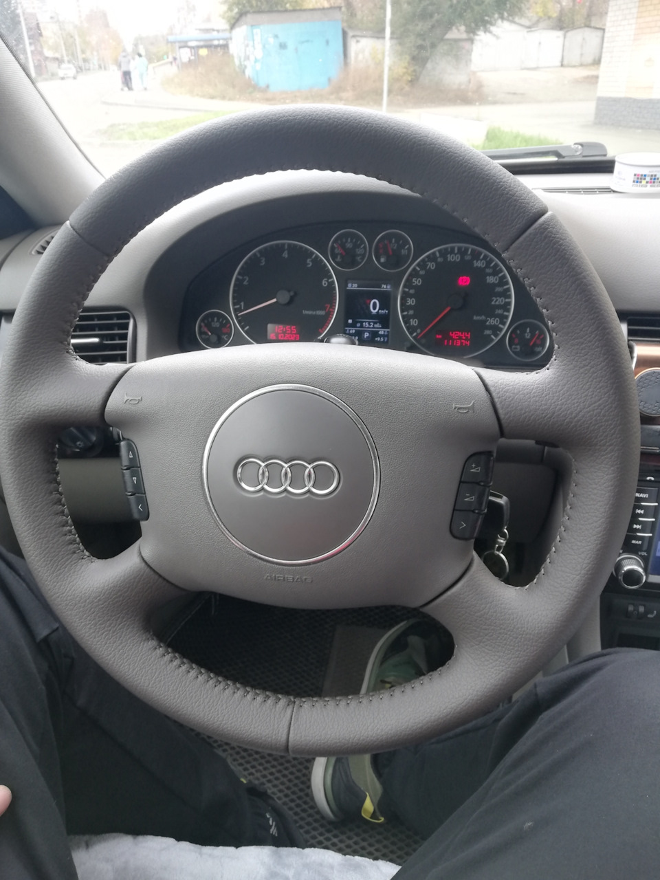 Обновил руль — Audi A6 (C5), 3 л, 2002 года | аксессуары | DRIVE2