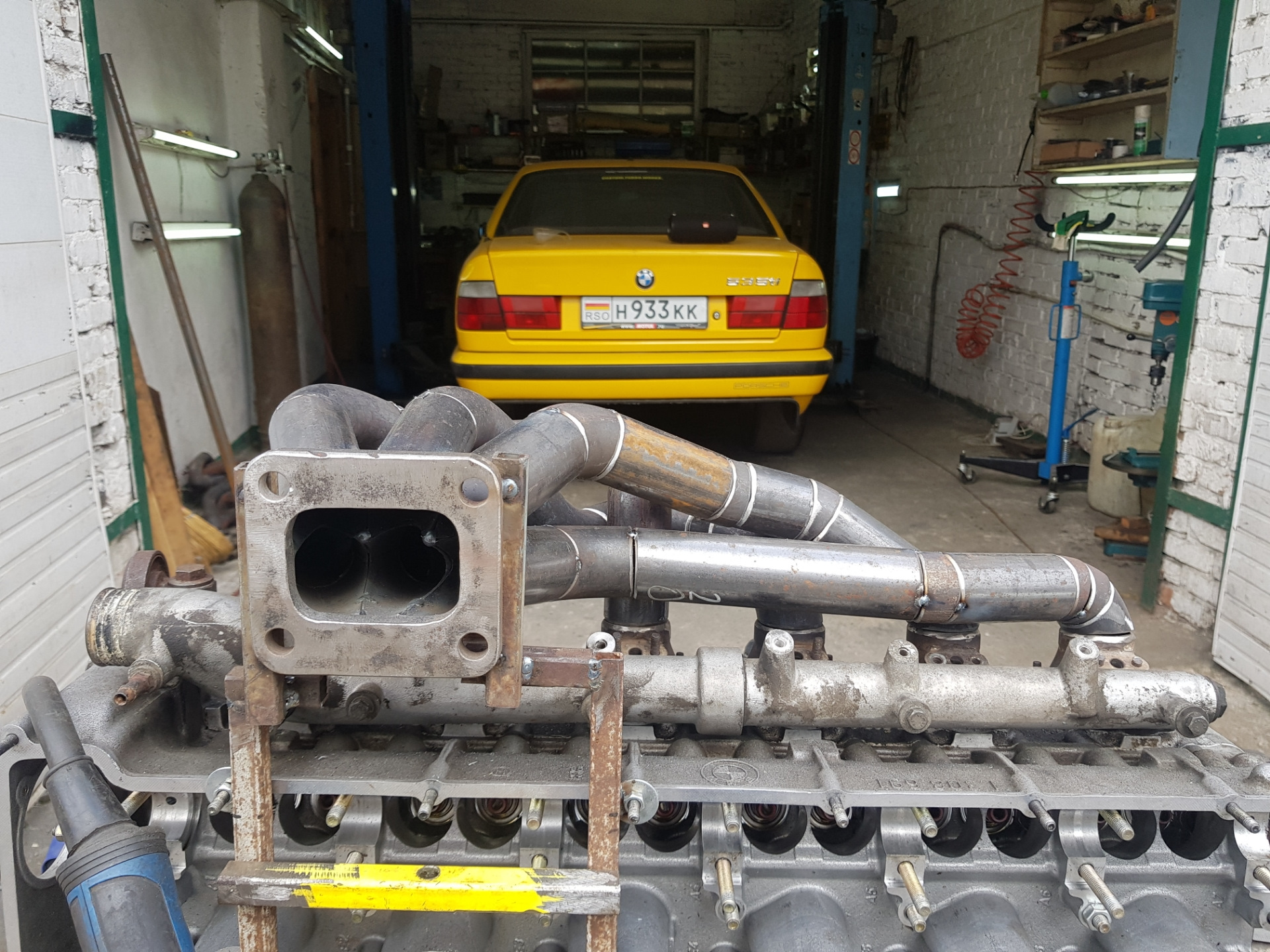 Коллектор s38b36 turbo! — BMW 5 series (E34), 3,6 л, 1989 года | тюнинг ...