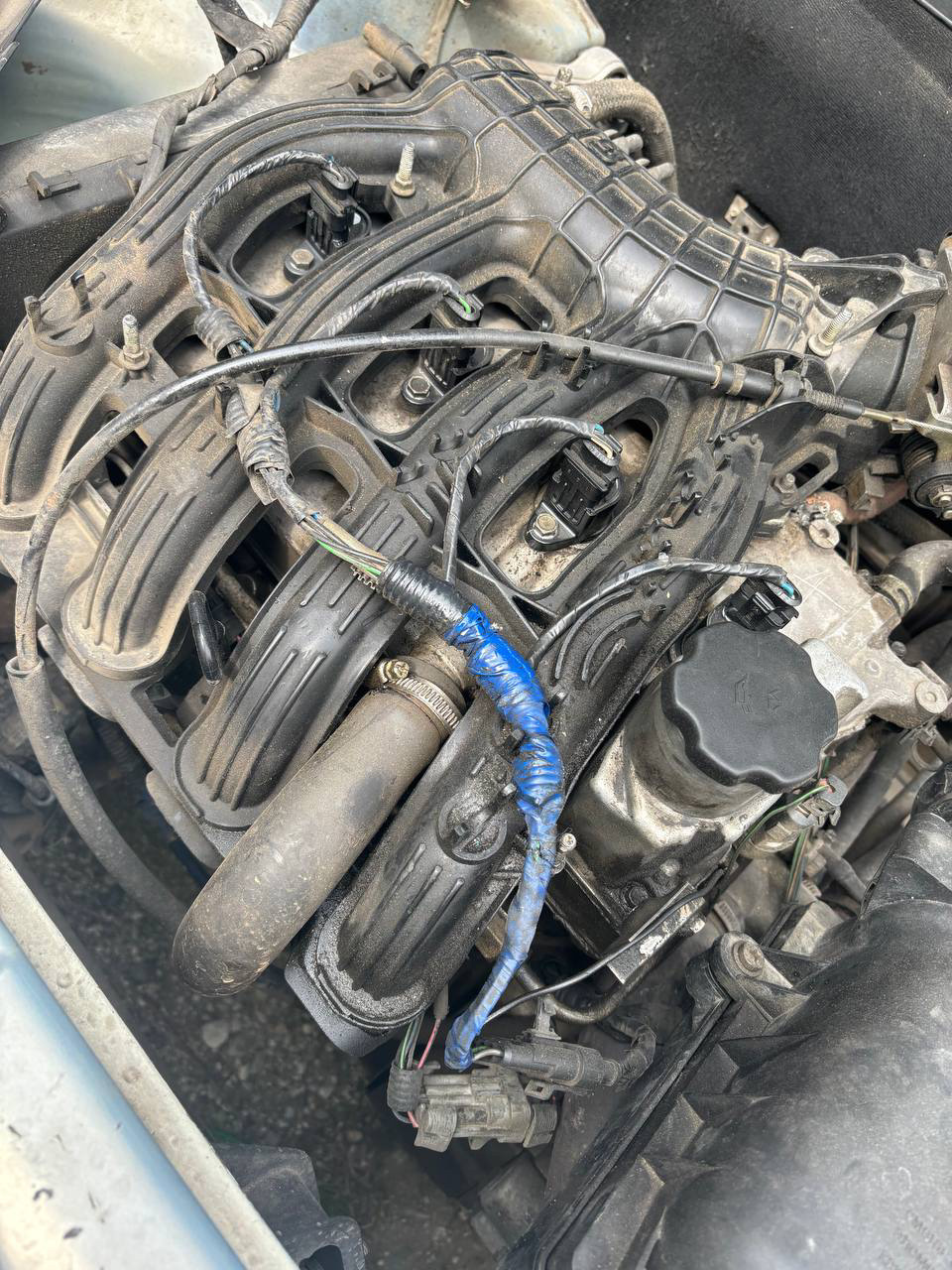 Замена жгута проводов — Lada Приора седан, 1,6 л, 2007 года ...