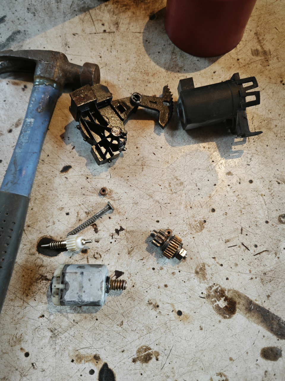 Чистка зеркального механизма опция 500 — Mercedes-Benz E-Class (W210 ...