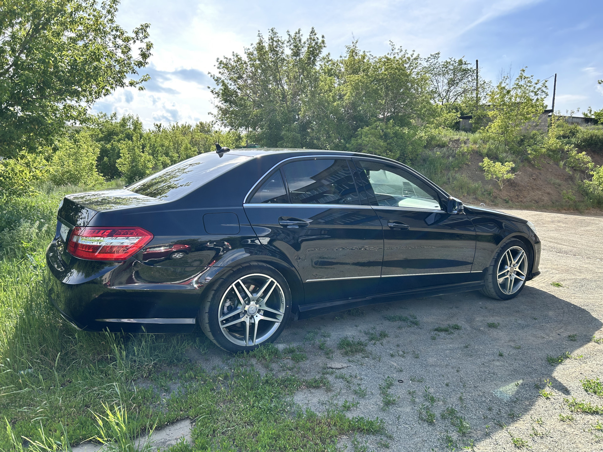 Летние колёса R18 — Mercedes-Benz E-Class (W212), 3 л, 2011 года ...