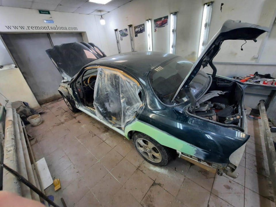 Кузовной ремонт — Jaguar S-Type, 3 л., 2000 года | кузовной ремонт | DRIVE2