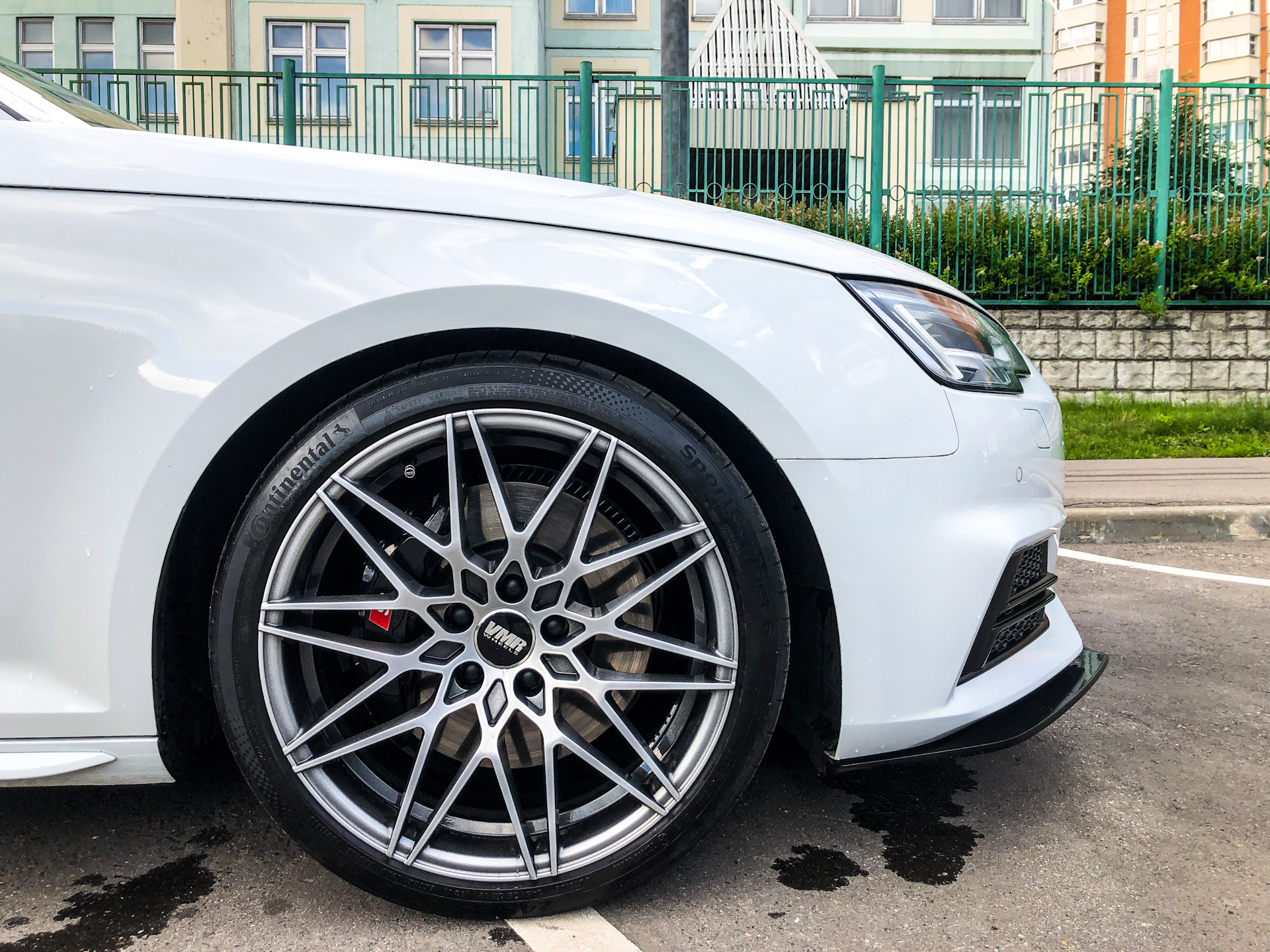 Задние s4 тормоза (black line) — Audi A4 (B9), 2 л, 2018 года | тюнинг ...