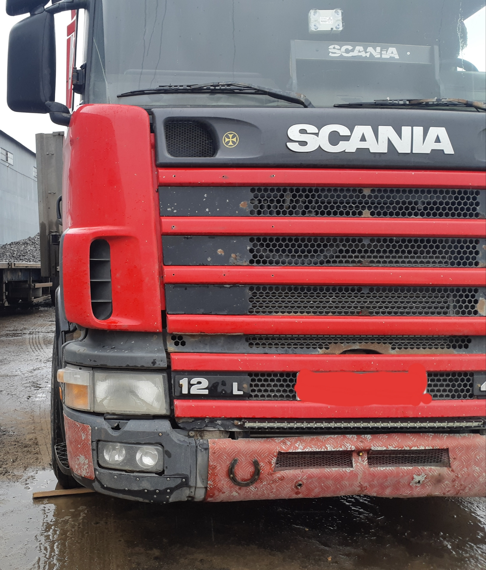 Скания R 1997 Управление оборотами на руле — SCANIA R, 9,9 л, 1997 года ...