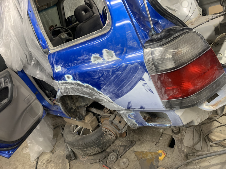 #16 — Задние стаканы + задние крылья [Процесс] — Subaru Forester (SF ...