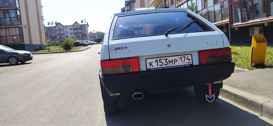 Выхлоп Стингер на ваз 2109-14. Опыт в установке. И прошивка на отстрелы ...