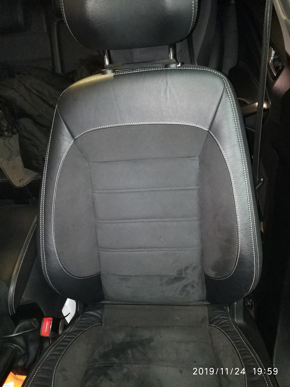 Частичная замена поролона в сиденьях — Ford Mondeo IV, 2 л, 2011 года ...