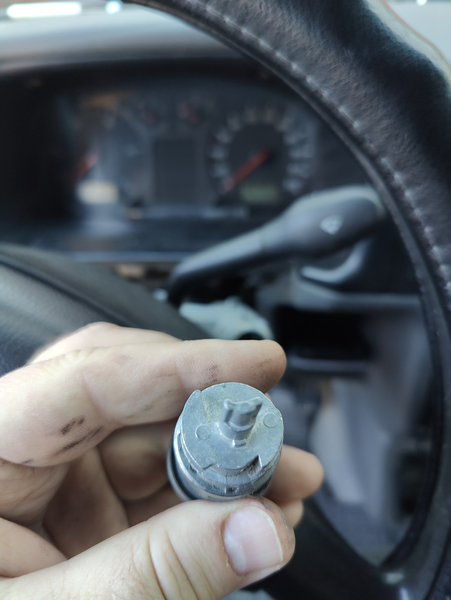 Замок зажигания VW T4. Лёгкий испуг. — Volkswagen Transporter T4, 2,5 л ...