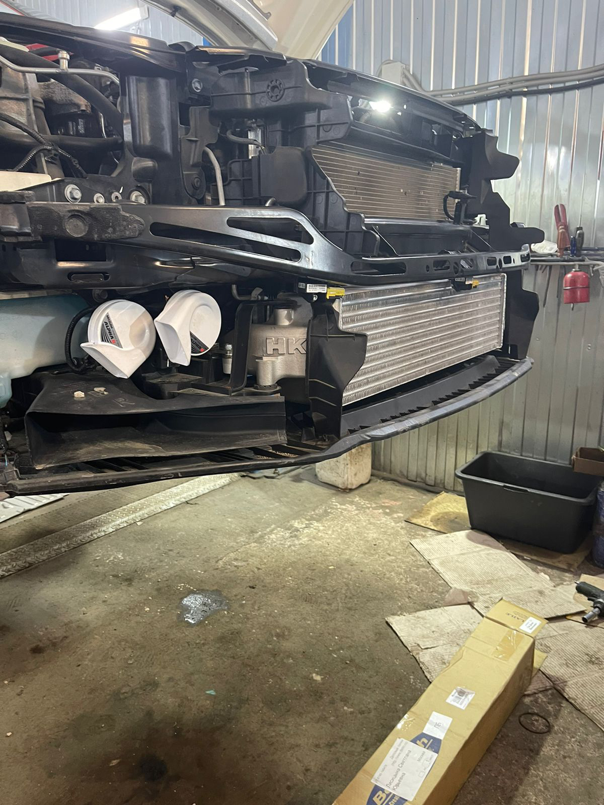 Большой кулер HKS. — Honda Civic Type R (5G), 2 л, 2019 года | запчасти ...