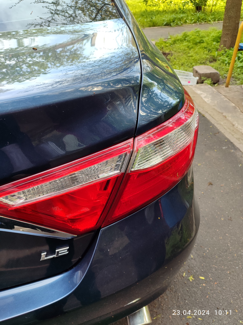 Вода в багажнике — Toyota Camry (XV50), 2,5 л, 2015 года | наблюдение ...