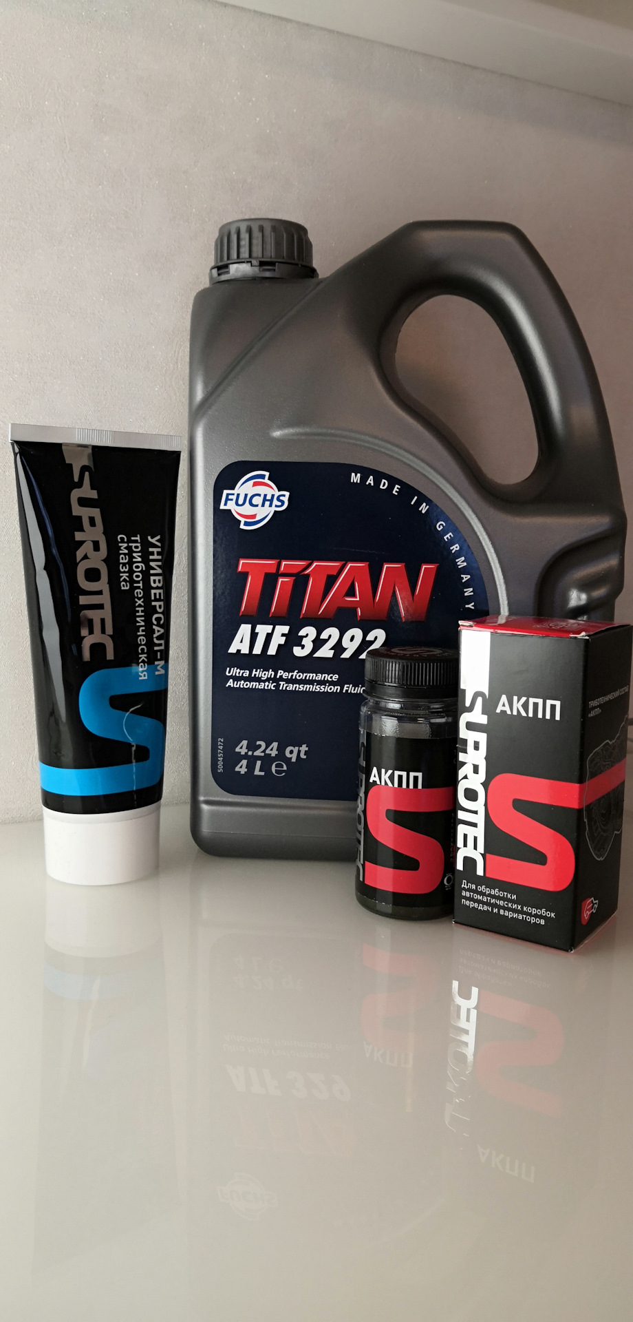 3292 Трансмиссионное масло Fuchs Titan ATF для SsangYong 6 Speed DSI ...