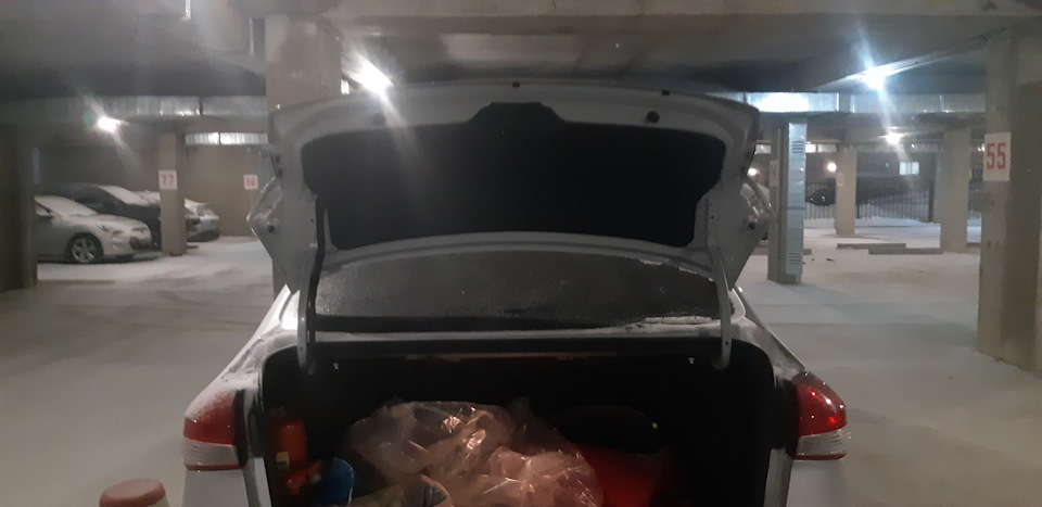 Обшивка крышки багажника — KIA Cerato (3G), 1,6 л, 2017 года ...