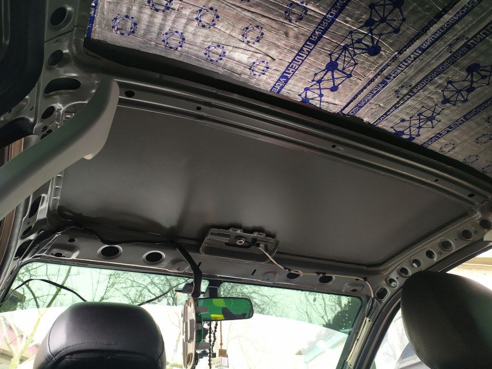 Как снять крышу лада гранта Виброизоляция крыши - Lada Гранта (2G) FL, 1,6 л, 2018 года своими руками DRIVE2