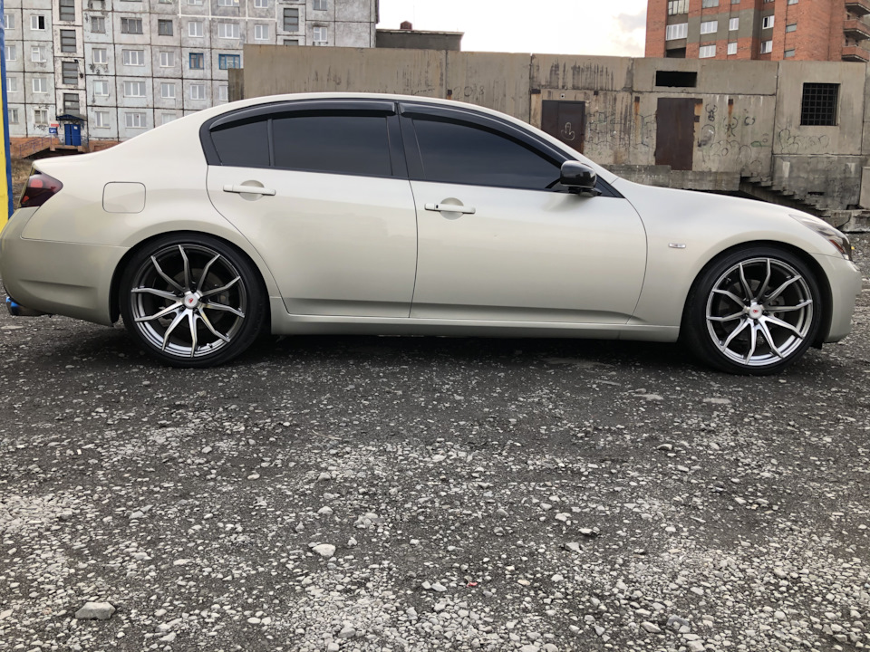 Пружины занижение infiniti g25