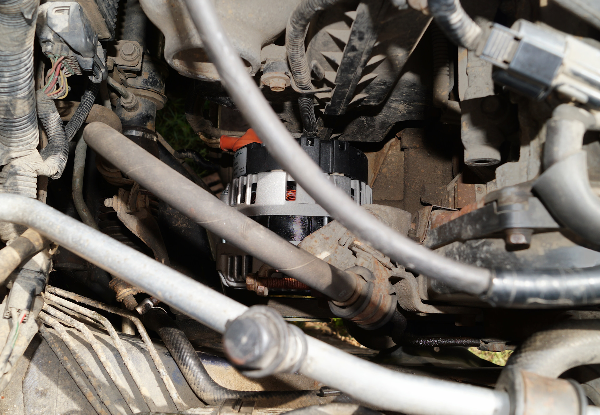 Замена генератора на более мощный аналог — Mitsubishi Carisma, 1,8 л ...