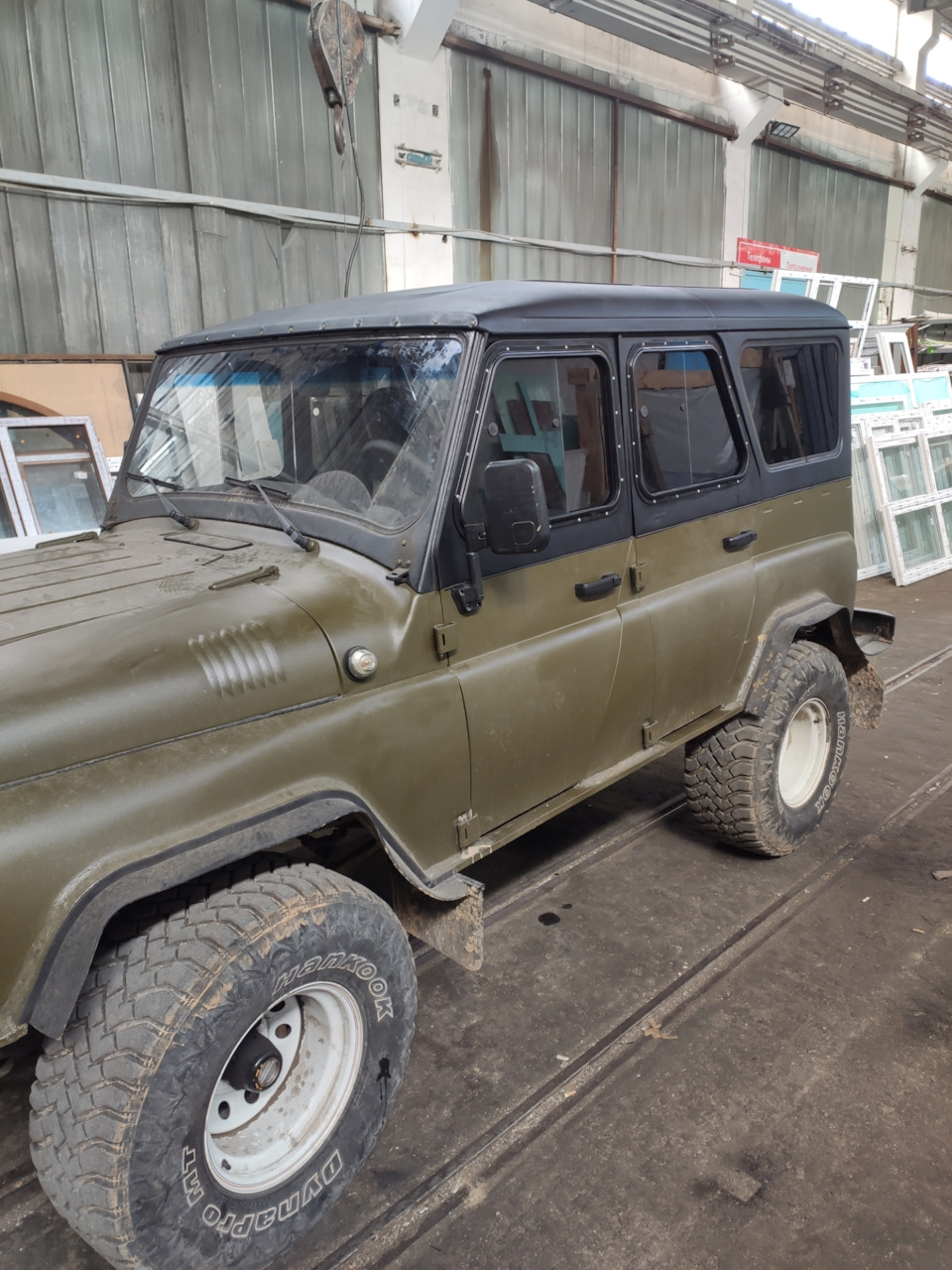 Сборка крыши — УАЗ 315195 Hunter, 2,9 л., 2008 года | своими руками ...