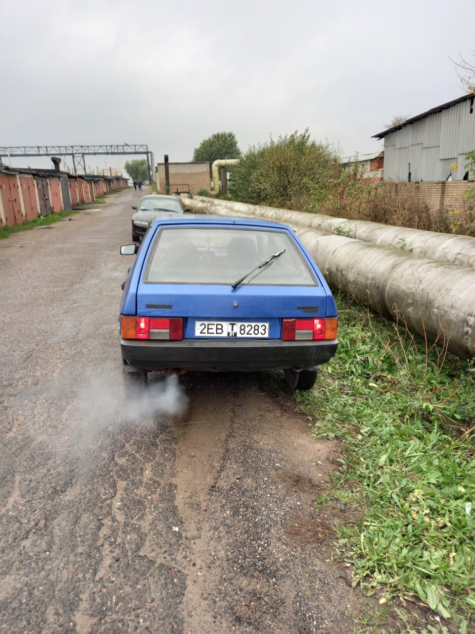 Покраска молотковой краской 2 — Lada 2109, 1,5 л, 2000 года | своими руками  | DRIVE2