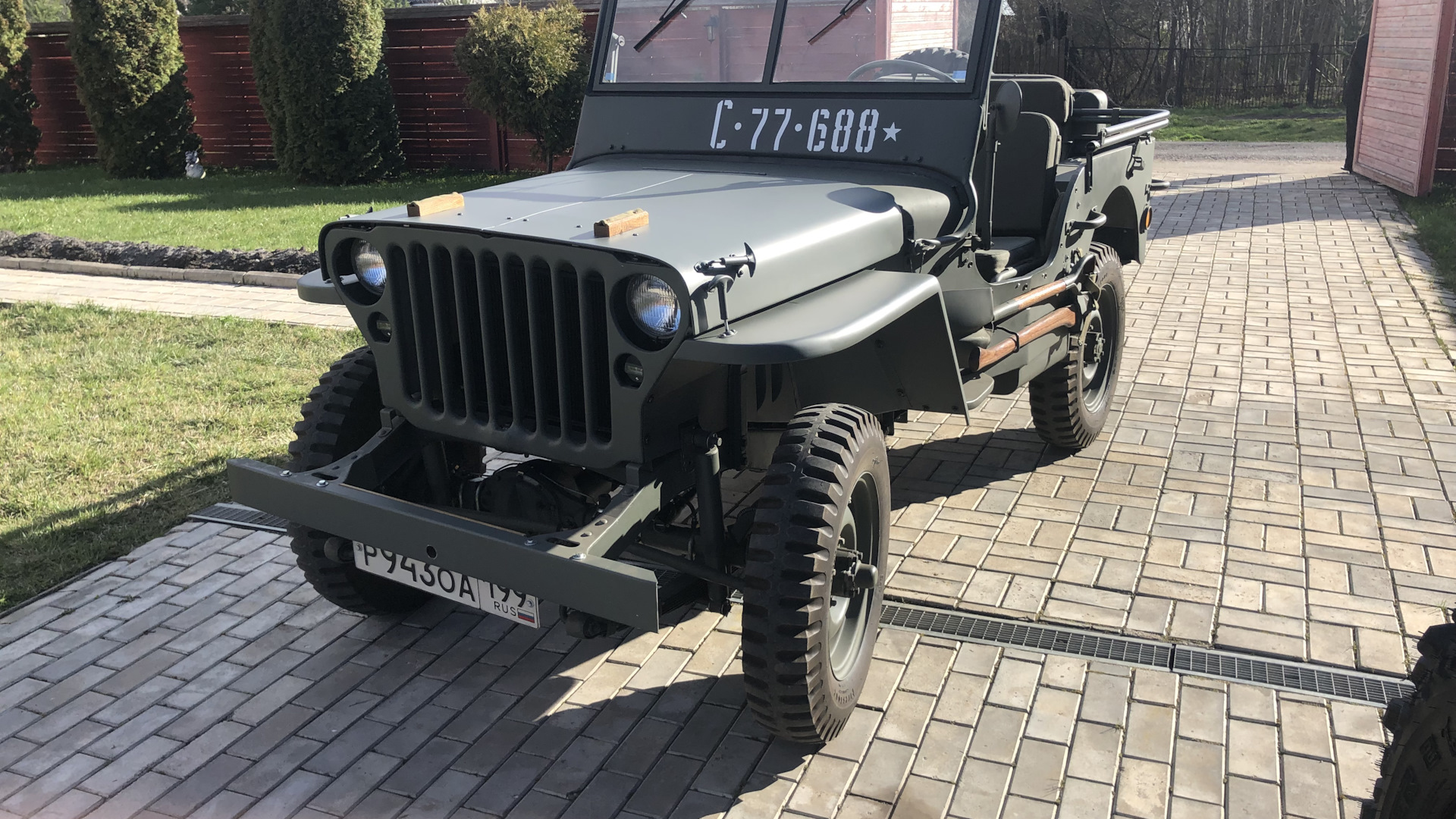 Willys MB 2.5 бензиновый 1943 | на DRIVE2