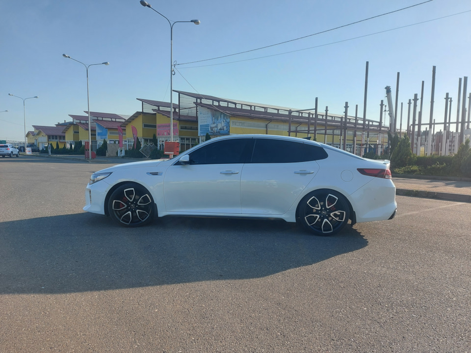 Очередные 20е колеса на Оптиму — KIA Optima (4G), 2 л, 2017 года ...
