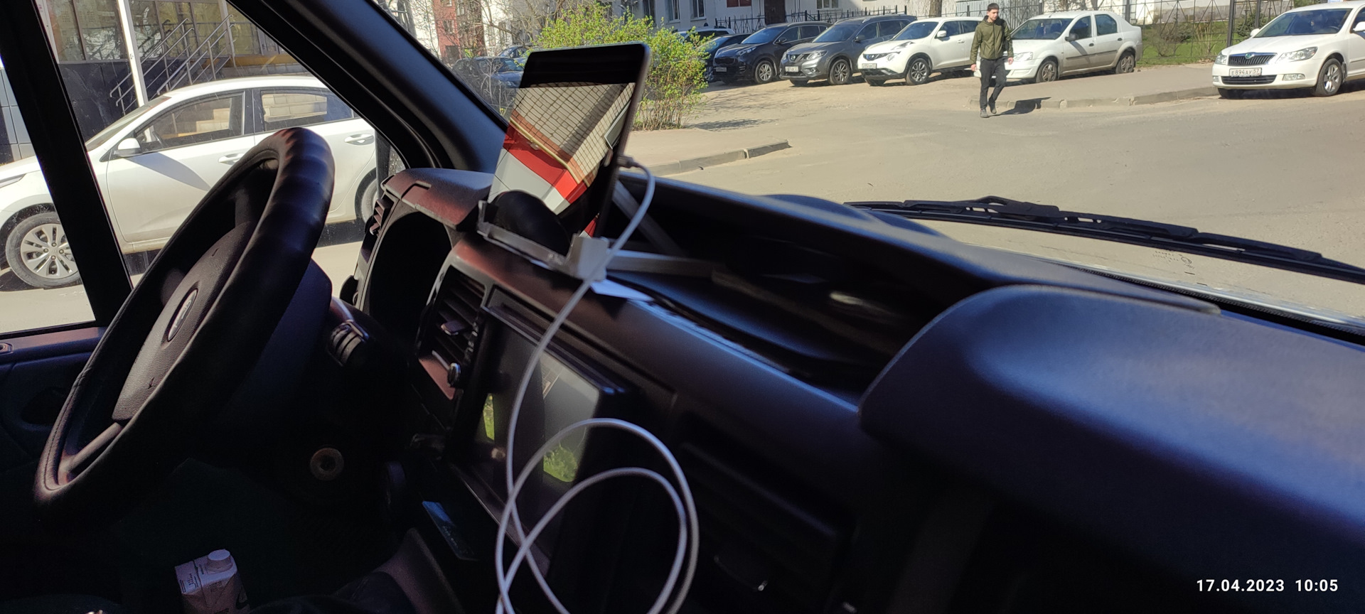 Планшет для навигации — Ford Transit (7G), 2,2 л, 2010 года ...